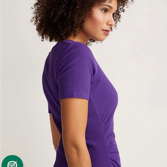 Ribbed jersey sheath dress - Picture 2 of 6